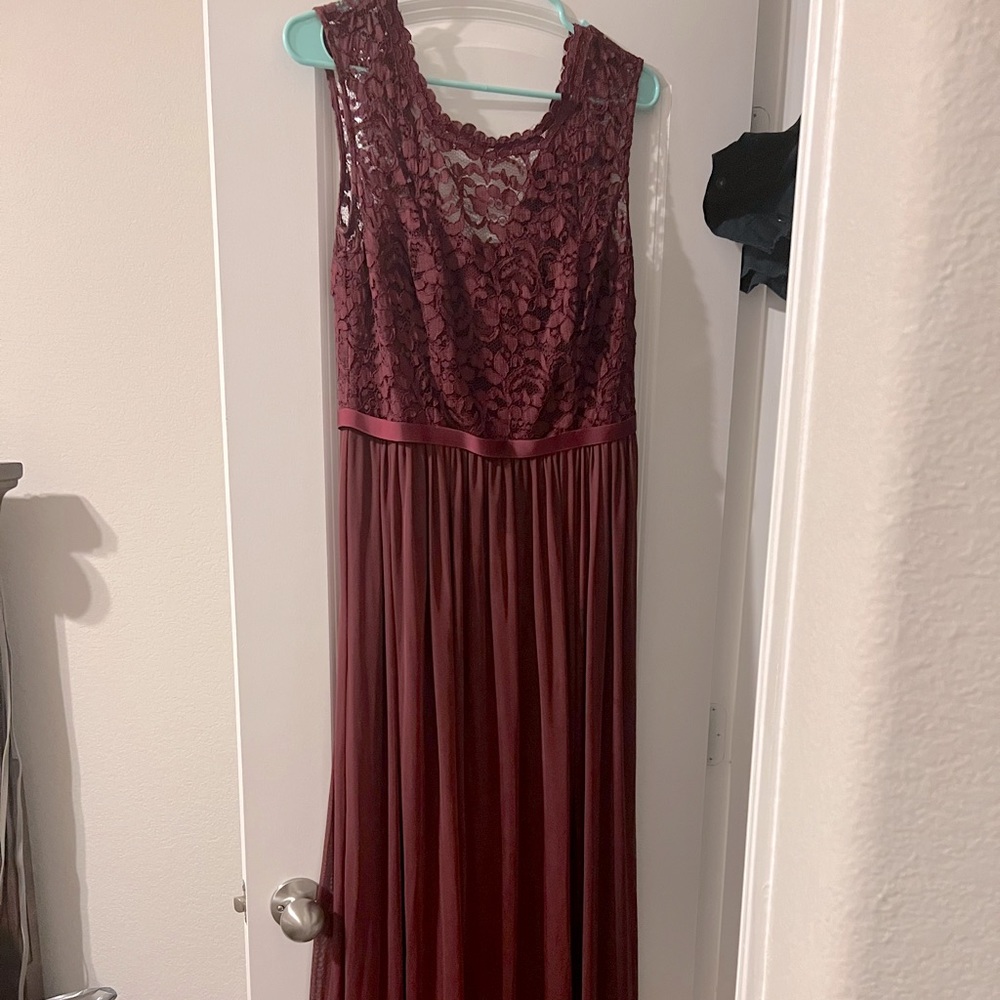 David’s Bridal Bridesmaid Dress